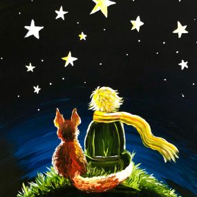 Рисуване, вино и шоколад: Малкият принц x Ravelle