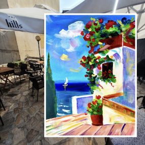 Утро в Капри @ 1890 Cafe Bar & Terrace